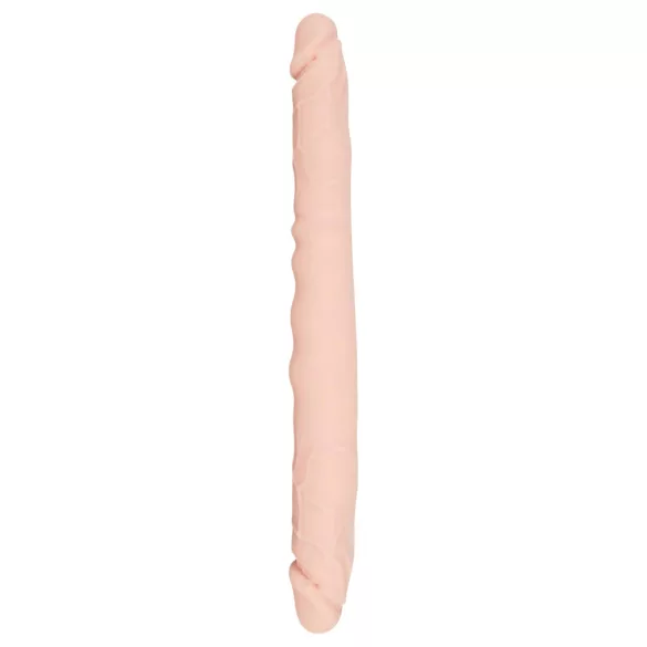 You2Toys - Double Dong - 100% silikonové dildo (přírodní)