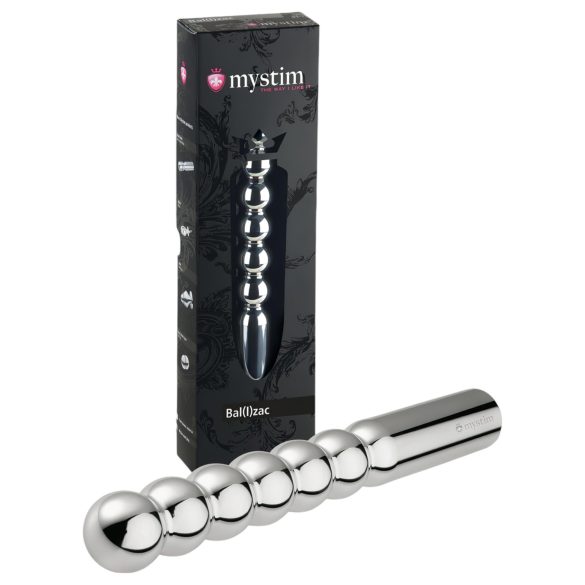 Mystim Bal(l)zac - elektro dildo s kulovými výstupky