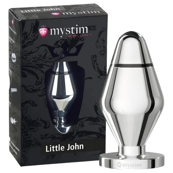Mystim Malý Jan - malý elektro anální kolík (stříbrný)