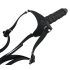 You2Toys - Silikonové Strap-On - připínací dildo (černé)