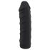 You2Toys - Silikonové Strap-On - připínací dildo (černé)