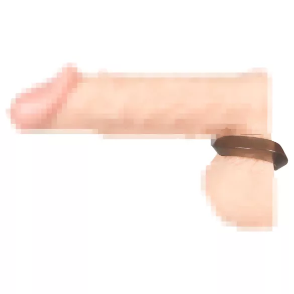 You2Toys - erekční kroužek na penis a varlata - sada - šedá