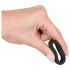 Black Velvets - erekční kroužek silnostěnný 2,6 cm - černý
