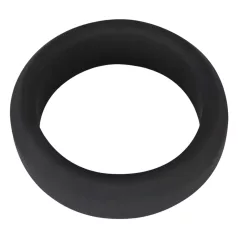   Black Velvets - erekční kroužek silnostěnný 3,8 cm - černý
