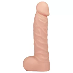   realistixxx - realistické dildo s přísavkou - tělová barva