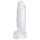 Křišťálově čistý obří dildo