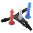 You2Toys - připínací dildo sada - barevné