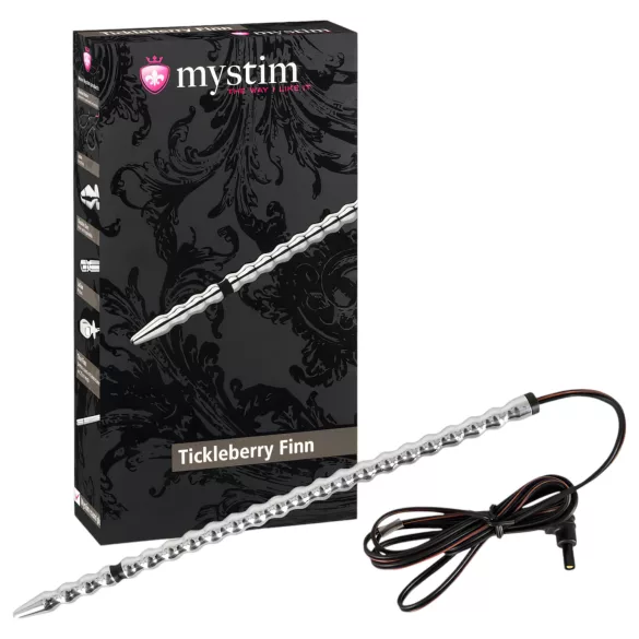 mystim Tickleberry Finn - elektro dilatátor s kuličkami