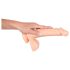 Evropský milenec - realistické dildo velké (přírodní)
