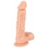 Evropský milenec - realistické dildo velké (přírodní)
