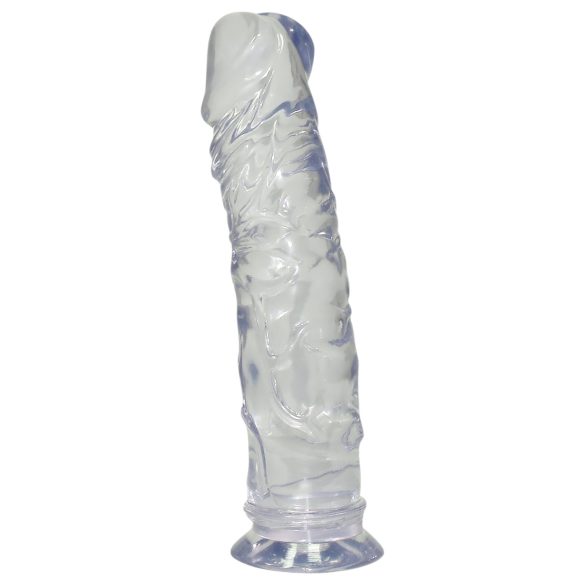 Křišťálově čistý střední dildo