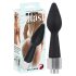 You2Toys - Zadní Stříkačka - kuželová silikonová sprchová hlavice (černá)