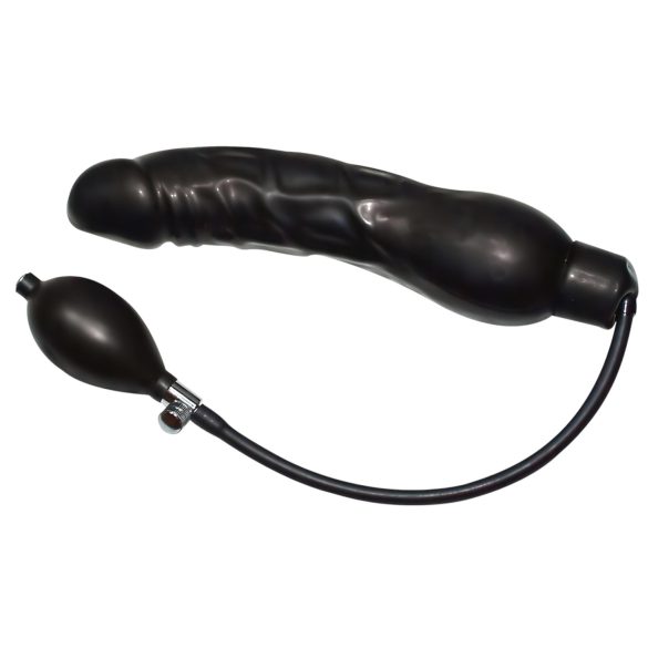 You2Toys - Latexový nafukovací anální dilatátor - černý (velký)
