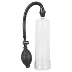 Bang Bang - vakuová pumpa na penis - průhledná