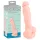 You2Toys - Medical - lékařský silikonový dildo - přírodní (18 cm)
