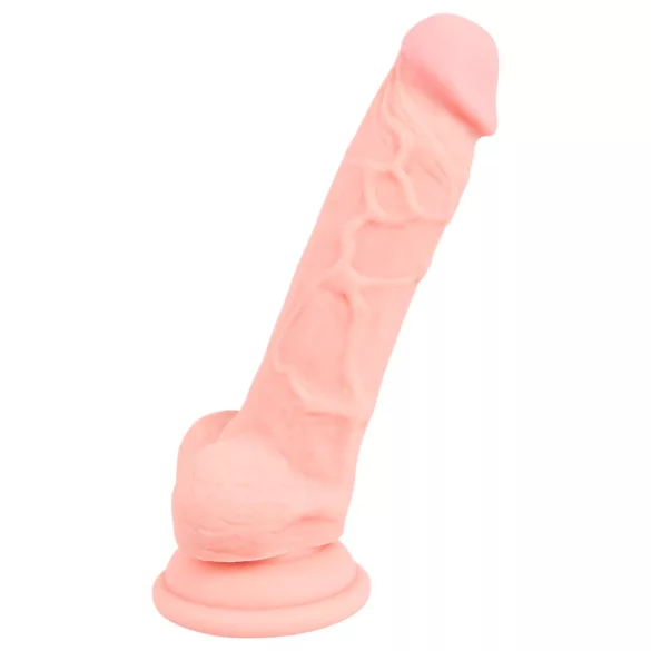 You2Toys - Medical - lékařský silikonový dildo - přírodní (18 cm)