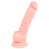 You2Toys - Medical - lékařský silikonový dildo - přírodní (18 cm)