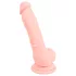 You2Toys - Medical - lékařský silikonový dildo - přírodní (18 cm)