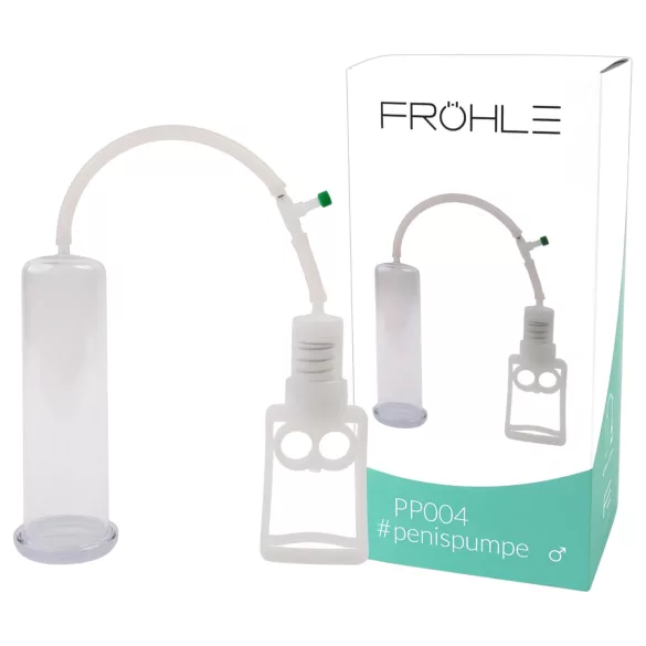 Fröhle PP004 (20cm) - vakuová pumpa na penis - silná ruční pumpa