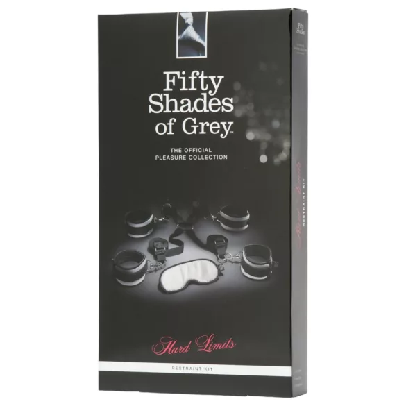 Fifty Shades of Grey - erotická sada Hard Limits - šedá