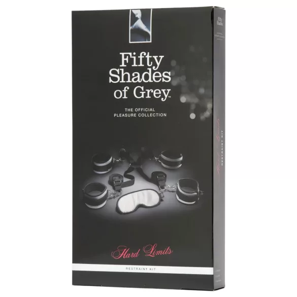 Fifty Shades of Grey - erotická sada Hard Limits - šedá