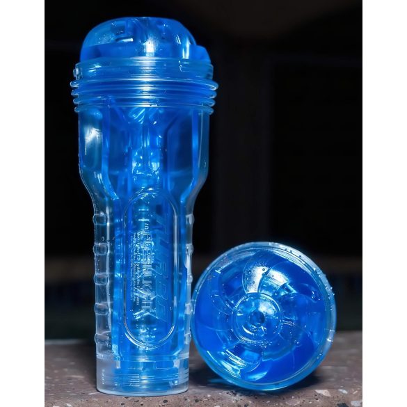 Fleshlight Turbo Thrust - pánský masturbátor sání - modrá