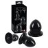 You2Toys - Sada Stimulátorů - anální kolíky - 3 ks (černé)