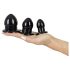 You2Toys - Sada Stimulátorů - anální kolíky - 3 ks (černé)