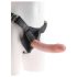 King Cock Strap-on 8 - připínací dildo - přírodní