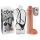 King Cock strap-on - dutá hračka s postrojem (28 cm)