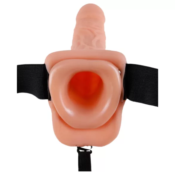 Fetish Strap-on 9 - připínací dildo - realistické - tělová barva