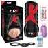 PDX Elite Air-Tight Vagina - manuální vakuová umělá vagína (přírodní)