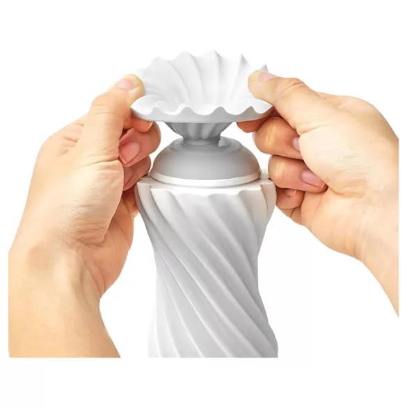 TENGA Flex - masturbátor pro muže - bílý