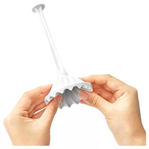 TENGA Flex - masturbátor pro muže - bílý
