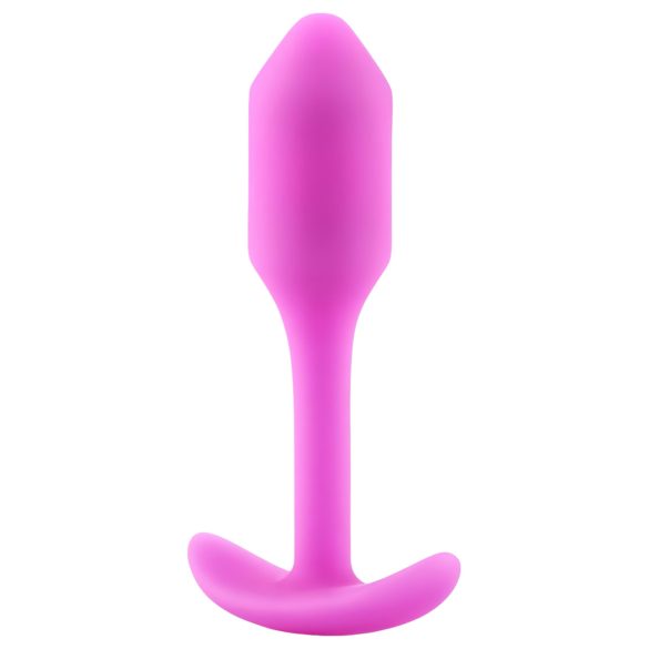 b-vibe - anální kolík se závažím 55 g - růžový