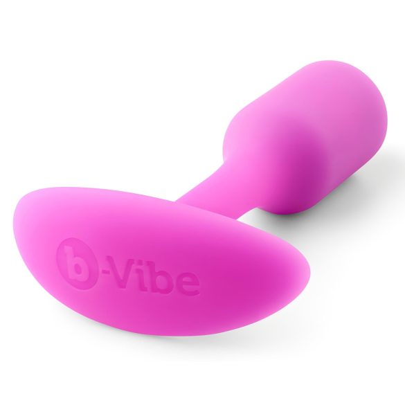 b-vibe - anální kolík se závažím 55 g - růžový