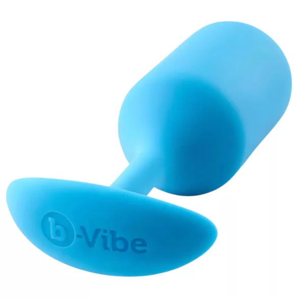 b-vibe - anální kolík s dvěma kuličkami - 180g - modrý