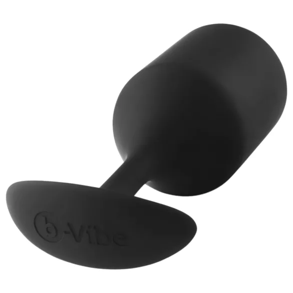 b-vibe - anální kolík s dvojitou kuličkou - 257g - černý