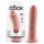King Cock 8 dildo (20 cm) - přírodní
