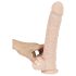 Nature Skin - realistický přísavný dildo - přírodní (velký)