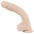 Nature Skin - realistický přísavný dildo - přírodní (velký)