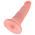 King Cock - realistické dildo - 13 cm - tělová barva