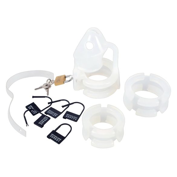 You2Toys - Penis Cage - silikonová klec na penis (bílá)