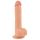 realistixxx - realističný dildo s přísavkou (22 cm) - přírodní