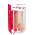 realistixxx - realističný dildo s přísavkou (22 cm) - přírodní