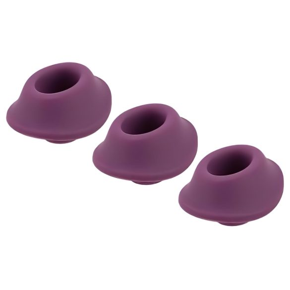 Womanizer Classic S - náhradní sací hlavice - fialové (3 ks)