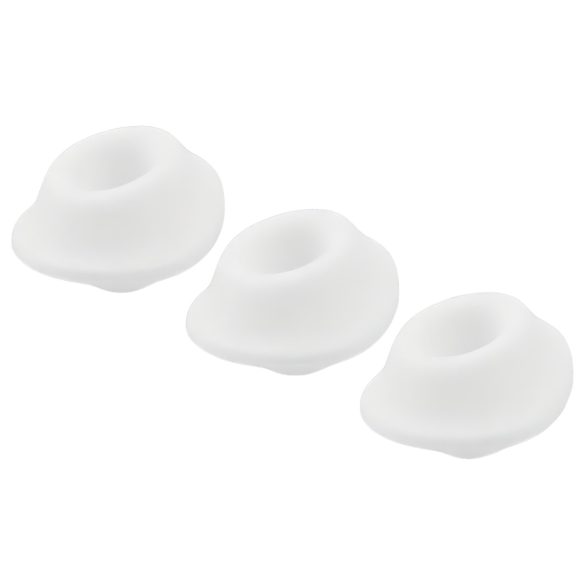 Womanizer Premium S - náhradní těsnící sada - bílá (3ks)