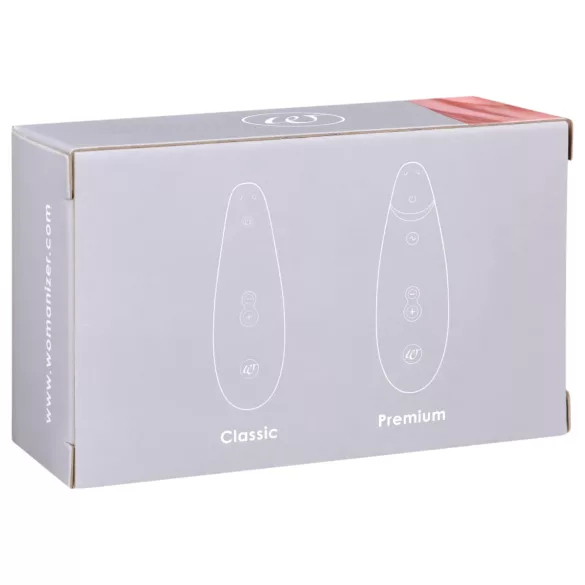 Womanizer - náhradní sací nástavce Premium M - sada 3 ks - bílá