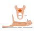 You2Toys - Strap-on - připínací duté dildo (velké) - přírodní
