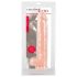 realistixxx Giant 3XL - realistický dildo (42 cm) - přírodní